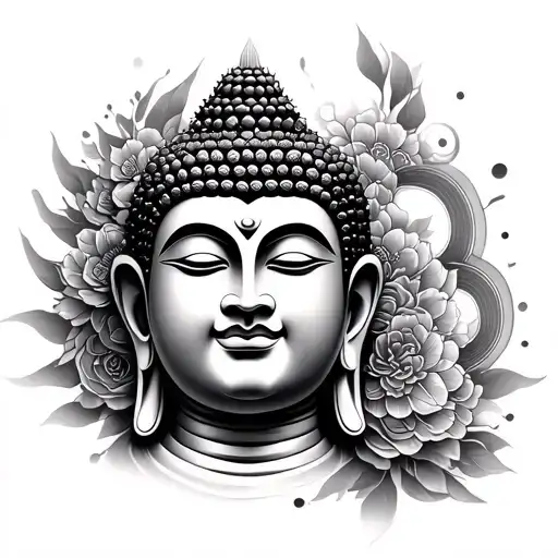 Yama And Buddha Face