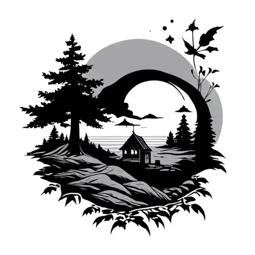 Nature And Travel And Party Inspired