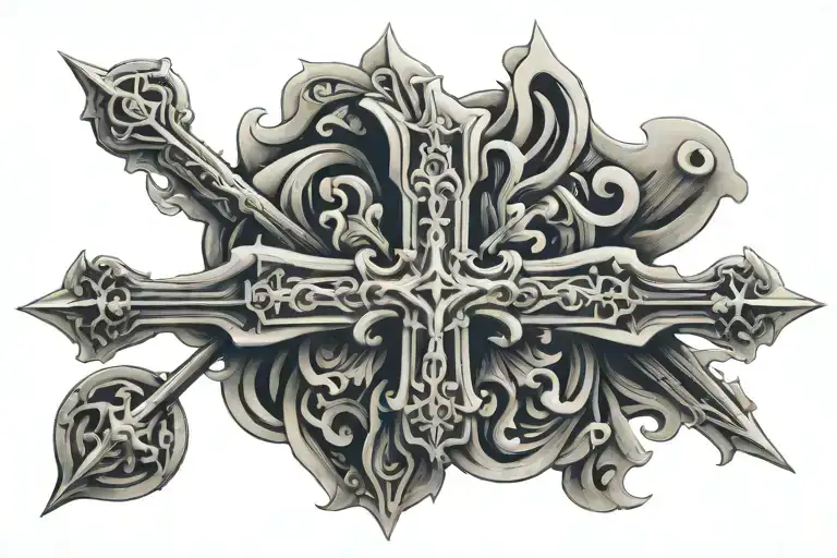 Range Christian Cross