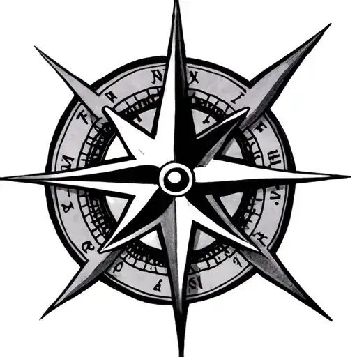 Compass Rose Simple
