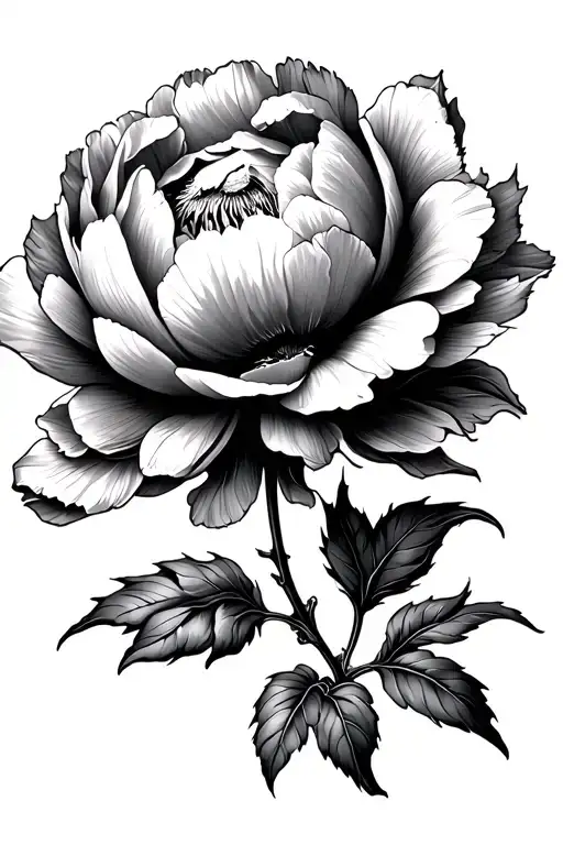 Peony Poppy Bird Of Colibripanier Paradise