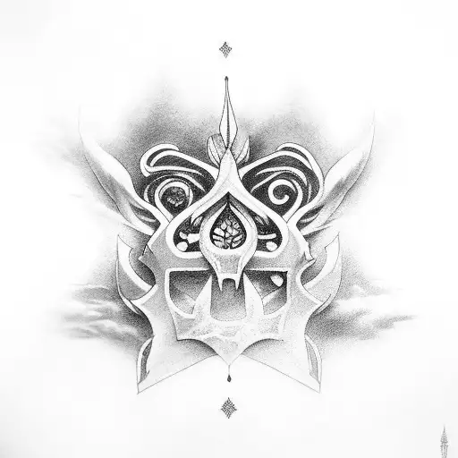 Combine Symbols From Different Mythologies To Create A Unique Tattoo Design
