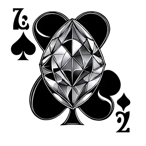 Hears Diamonds Spades Clubs In Line