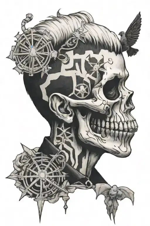 The Black Parade Album Cover With American Idiot