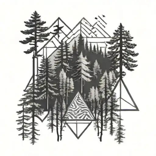 Forest Geometry Patterns