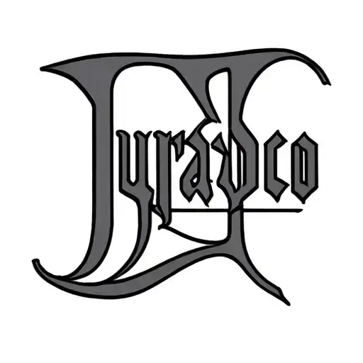 Jurado Name Cursive Writing Fine Line