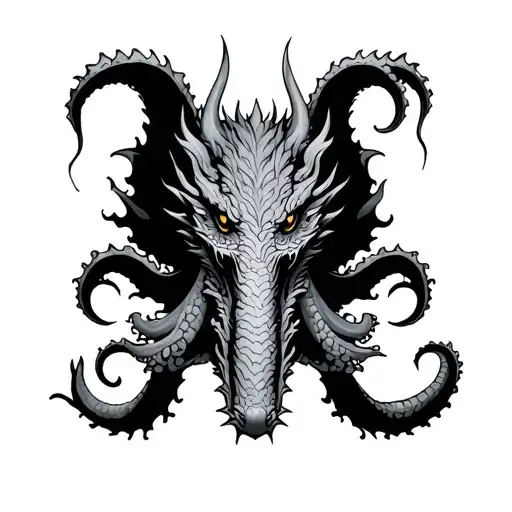 Dragon Octopus Ying The Style