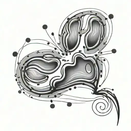 A Black-grey Tattoo Of A Dog Paw Print With A Heartbeat Line To Represent Your Love For Dogs