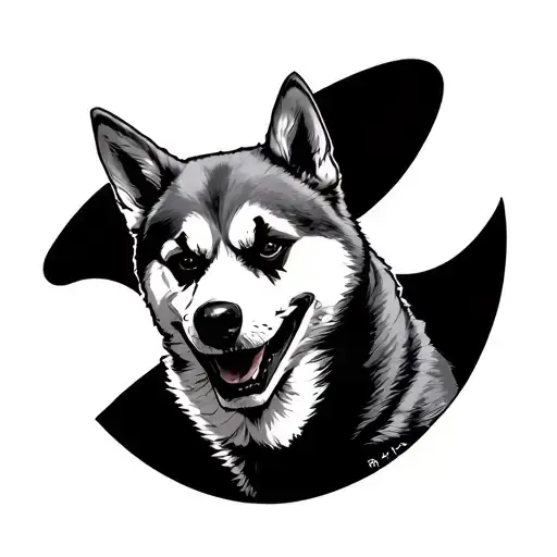 Joker Card Shiba Inu