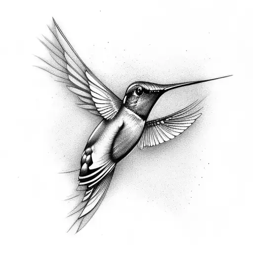 Graffiti Hummingbird