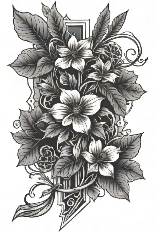 Arrow And Vines Wrapping