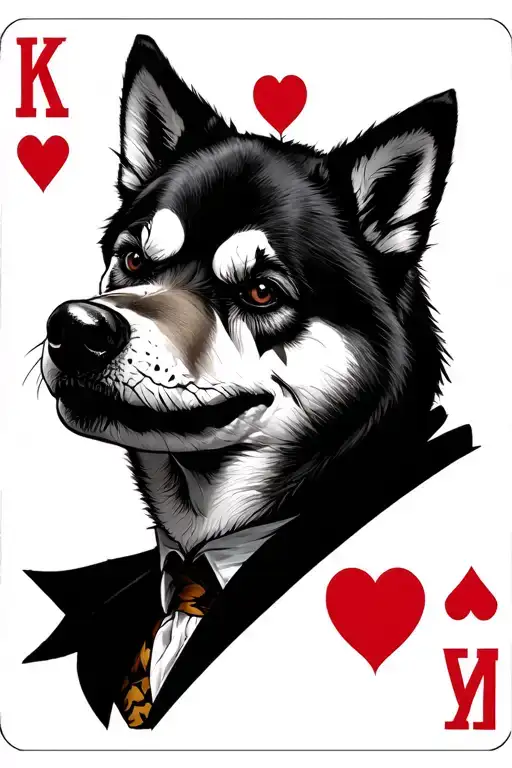 Joker Card Shiba Inu