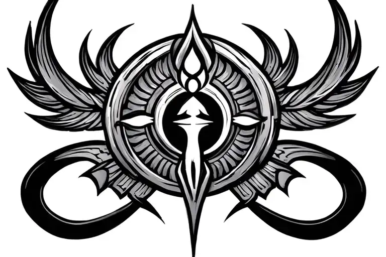 Ra God Symbol