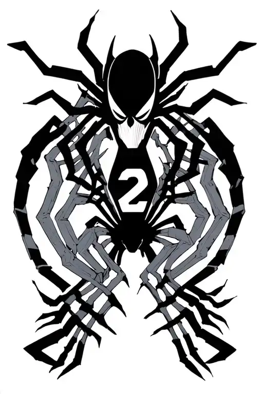 Cyber Spider Phantom Troupe With Number Zero In The Middle
