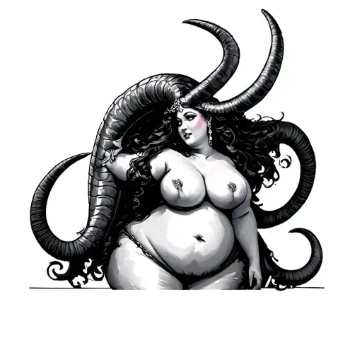 Fat Women Looks Like Capricorn