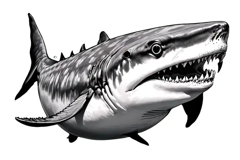 Whale Shark View Of Back