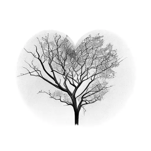 Tree With Heart At The Root