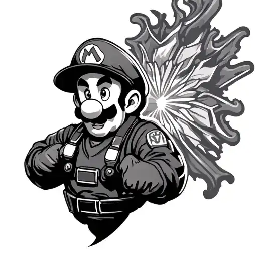 Luigi As A Firefighter