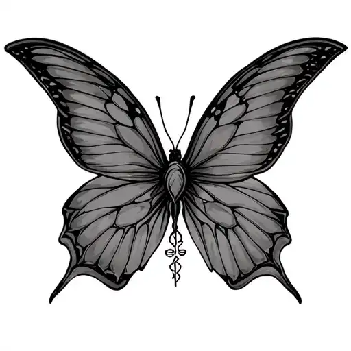 Ems Star Of Life As Butterfly