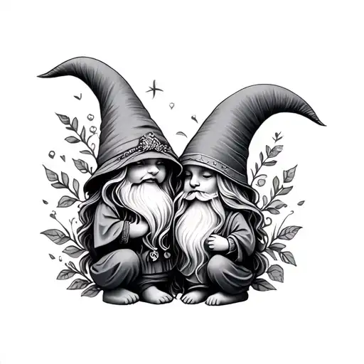 Gnome Mother Daughter Jewelry