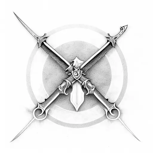 A Sword Morphing Into A Hand Signaling Hang Loose