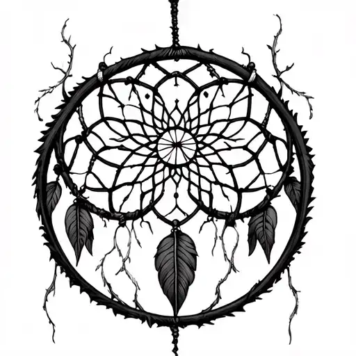 Dreamcatcher Tree Of Life Nordic Runes