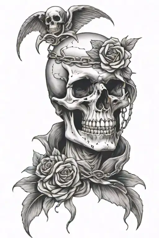 Skull Condemned To Suffer