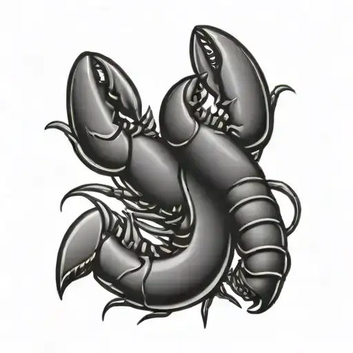 Ying Yang Symbol Of Lobsters