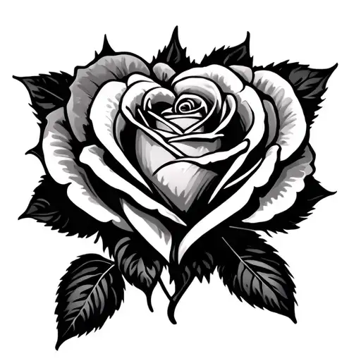 Rose Heart Shape
