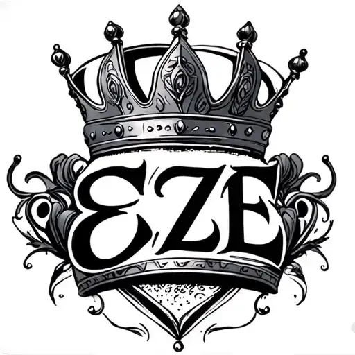 Kings Crown With My Sr Name Eze