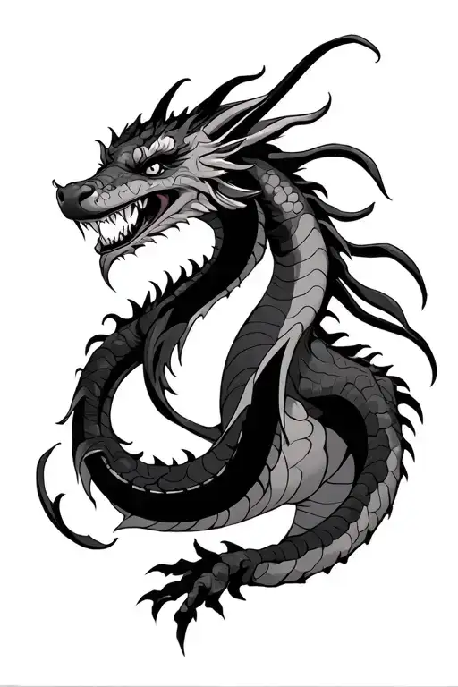 Horror Scary Mushu Mulan