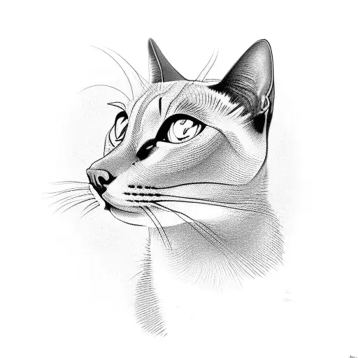 Siamese Cat And Pointer Dog