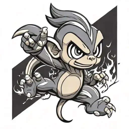 Chimchar From Pokemon And Wukong