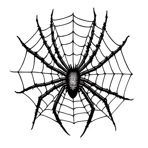 Knee Spider Web