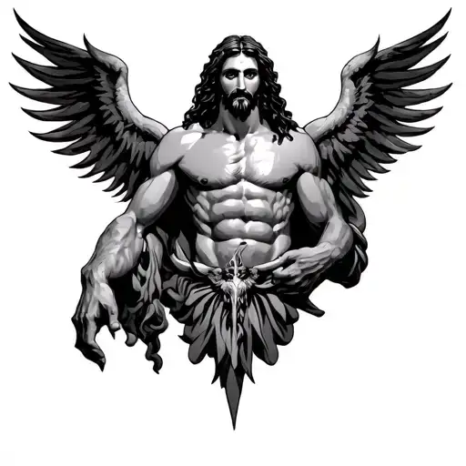 Lucifer And Jesus In Style