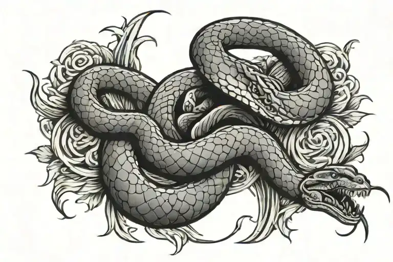 Trust No One Snake Going Through It