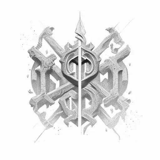 Strength Through Adversity Text Scroll