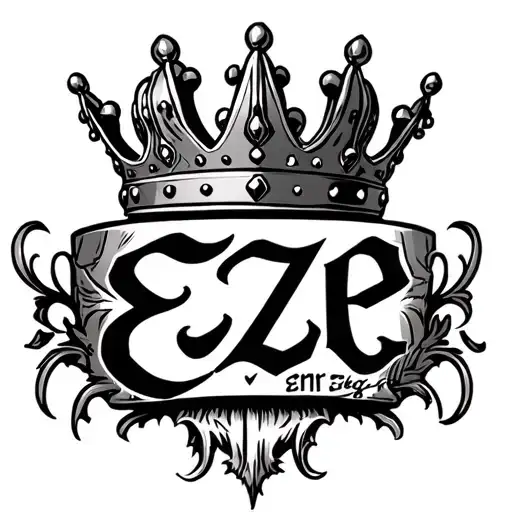 Kings Crown With My Sr Name Eze