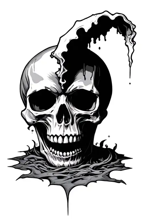 Skull Opening To Creepy Shit