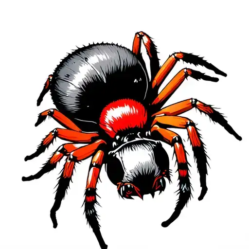 Australia Red Back Spider