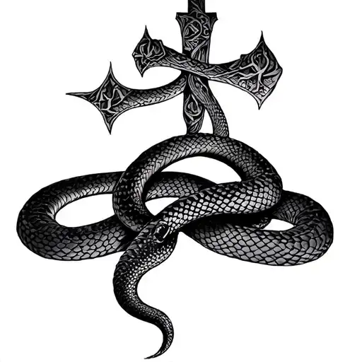 Inverted Cross Snake 4 Horseman Of The Apocalypse