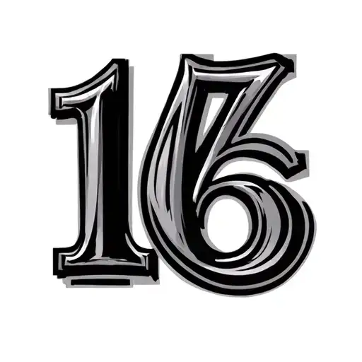 The Numbers 14 And 16 In Roman Numerals Surrounded