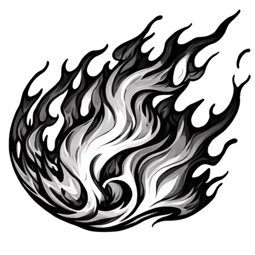 Fire Flames Engulfing