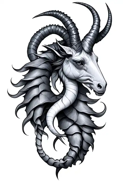 Cancer Zodiac Sign Capricorn Zodiac Sign Intertwined