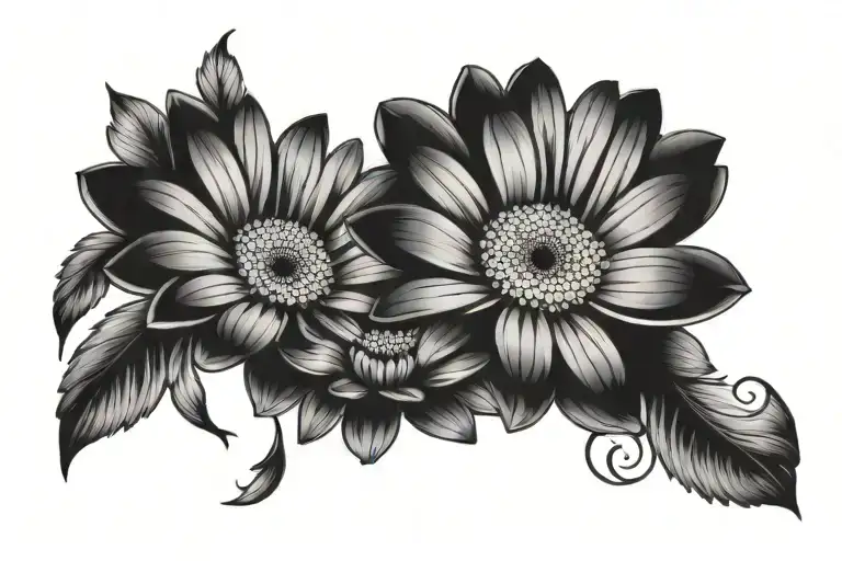 Gerber Daisy Mandala