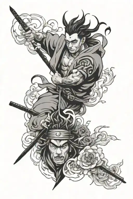 Jujitsu Kasien Sukuna Eye And Demon Slayer Douma Eye