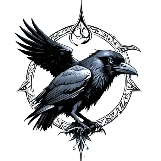 Raven In Norse Mythology