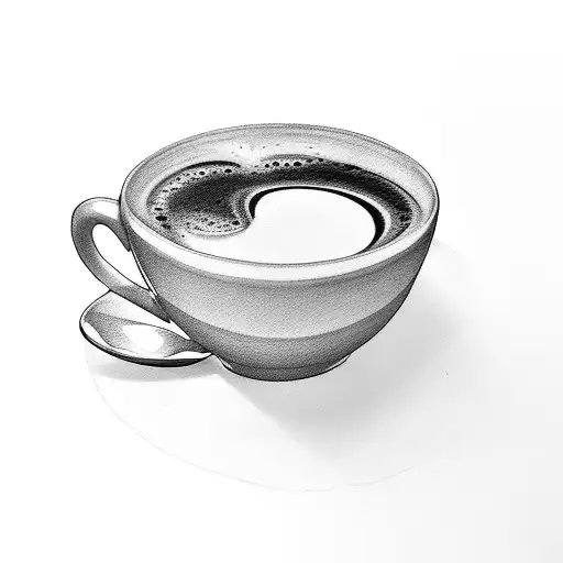 Small Cup Of Coffee