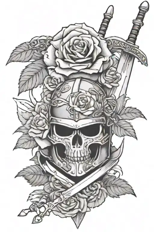 Roses Of Sharon And A Helmet And A Sword