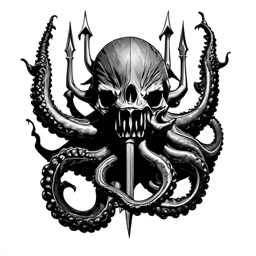 Posident Trident With Kraken Arms Climb